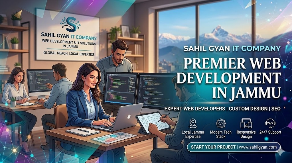 best web development company in jammu